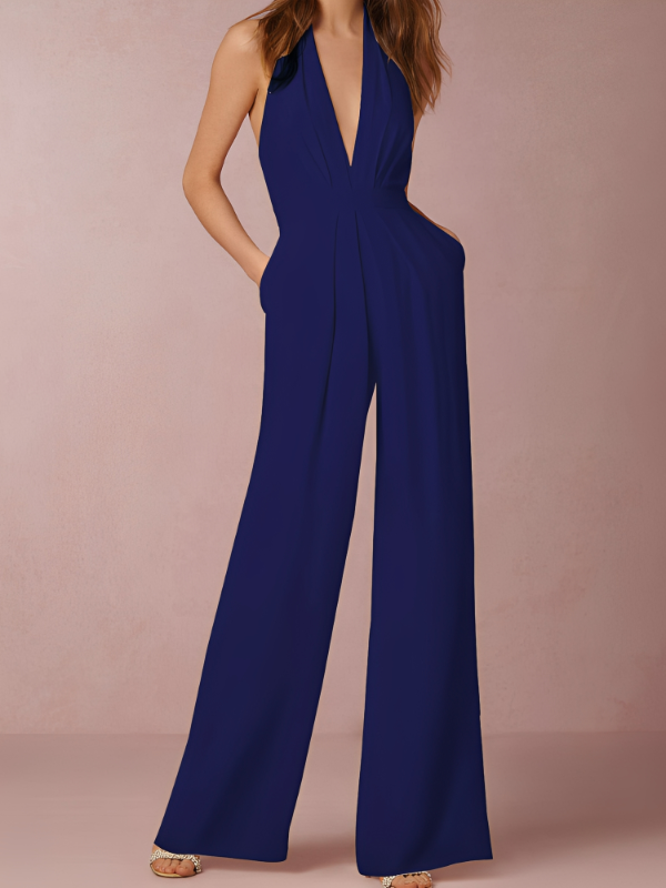 Tuta Elegante Donna con Gamba Larga