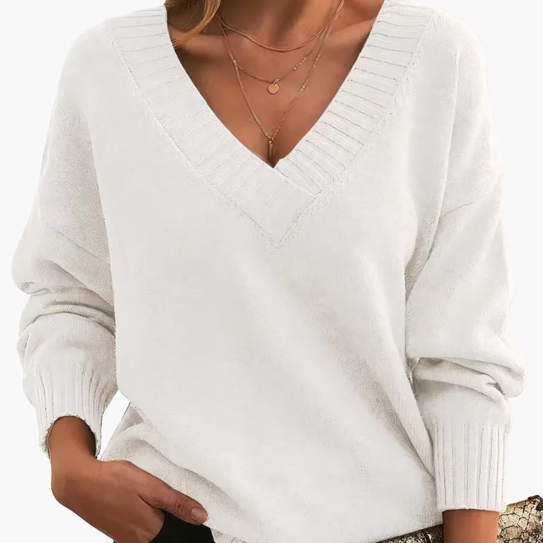 Maglione Donna Elegante Manica Lunga