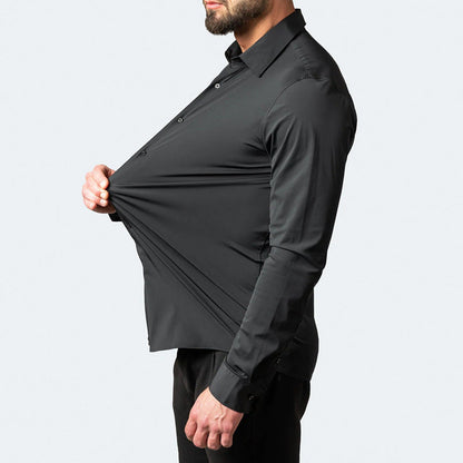 Camicia Uomo Stretch Senza Stiro Comfort Estremo