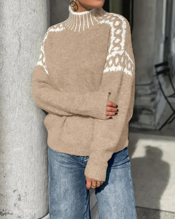 Maglione Donna in Maglia Morbido Regular Fit