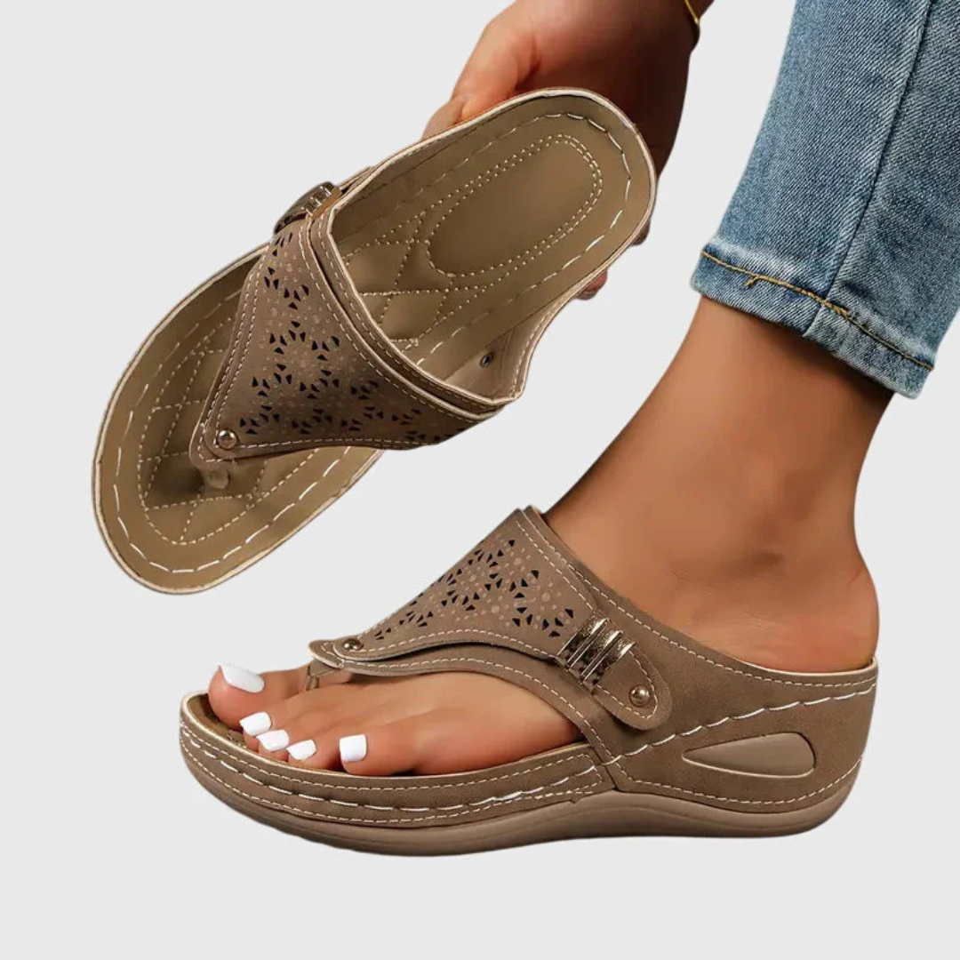 Sandali Donna Slip-On Suola Bassa