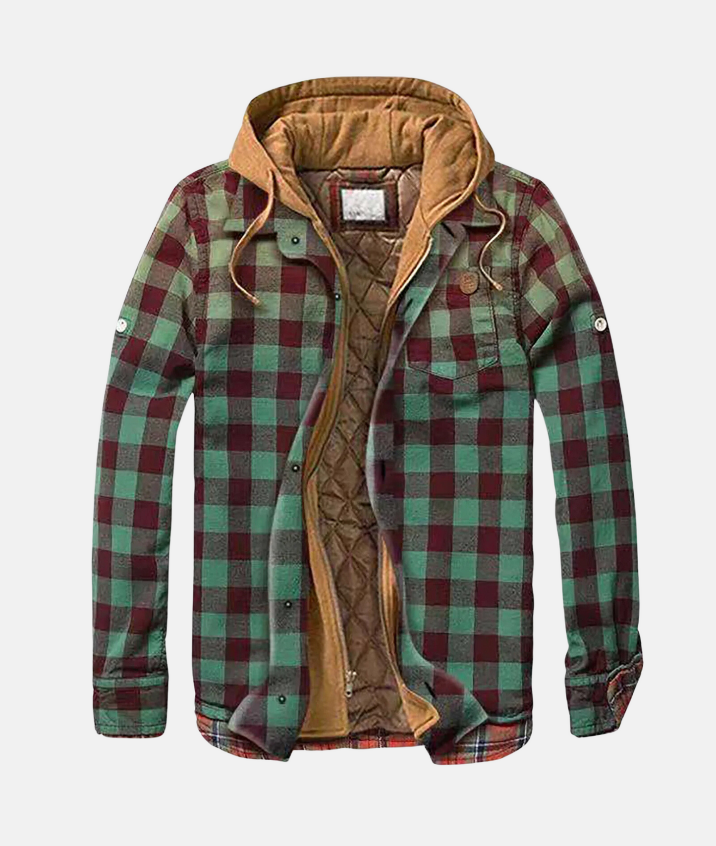 Camicia Uomo in Flanella a Quadri Regular Fit