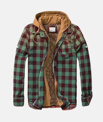 Camicia Uomo in Flanella a Quadri Regular Fit