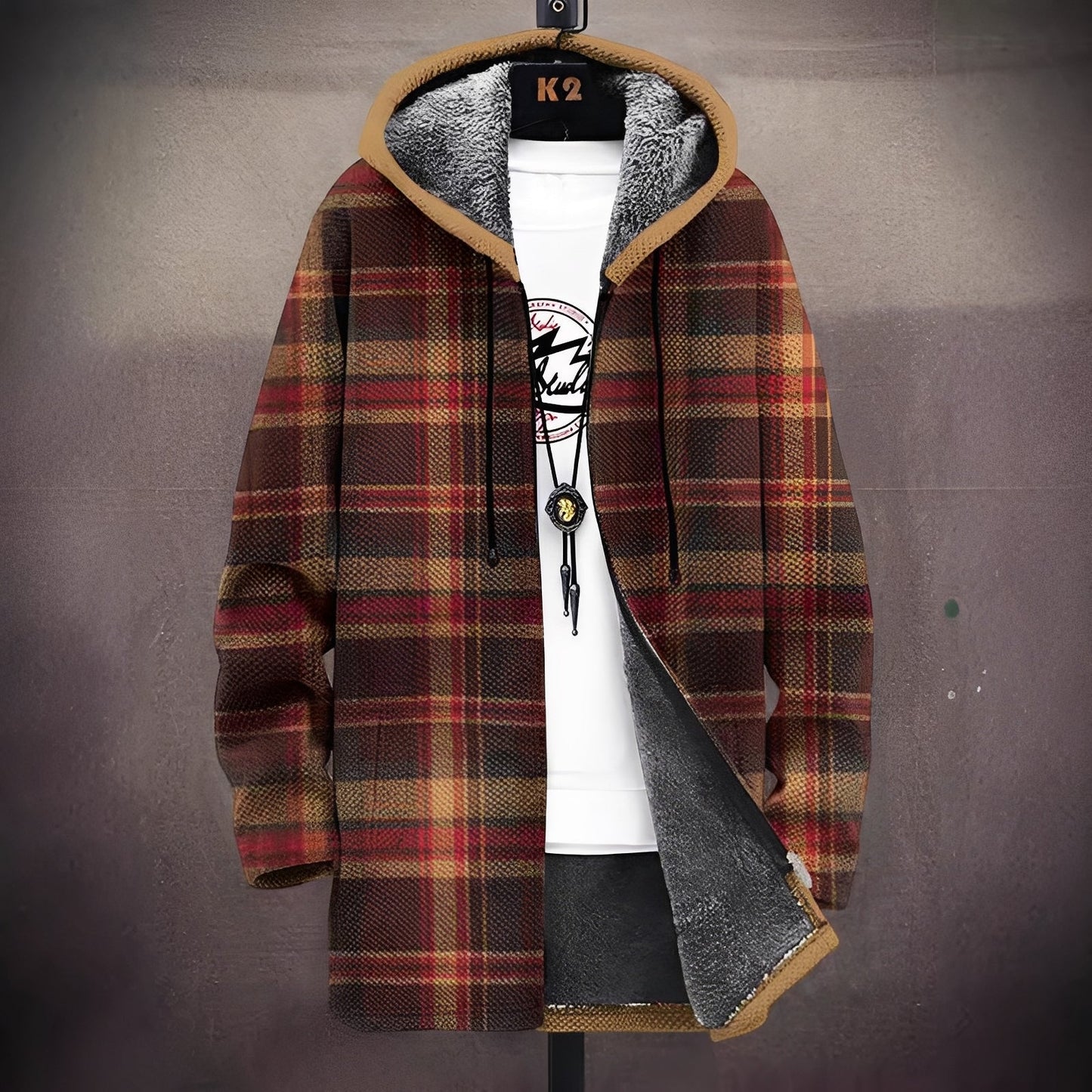 Felpa Uomo con Stampa Cappuccio Casual