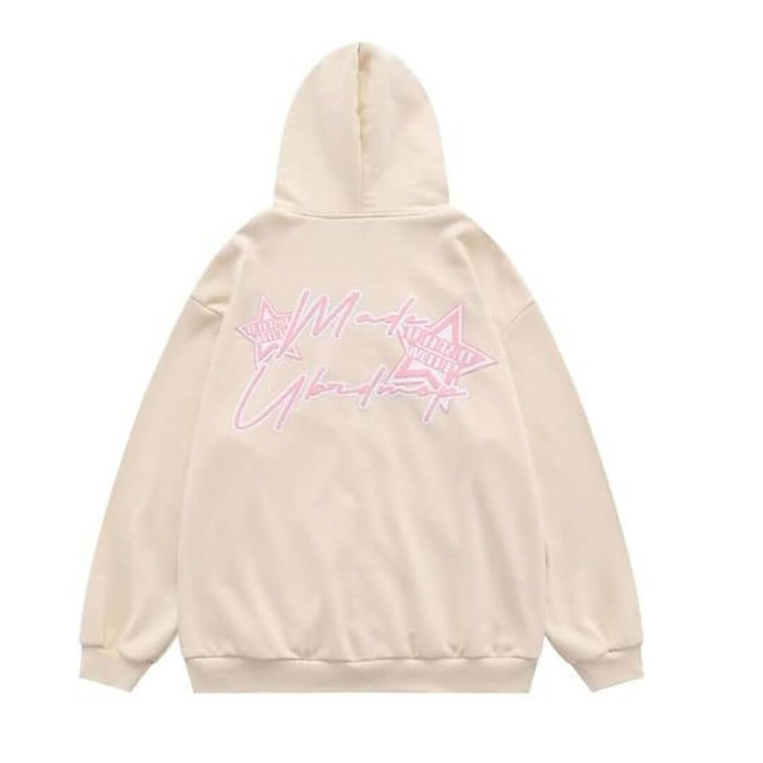 Felpa Oversize Donna con Stampa Comoda Streetwear