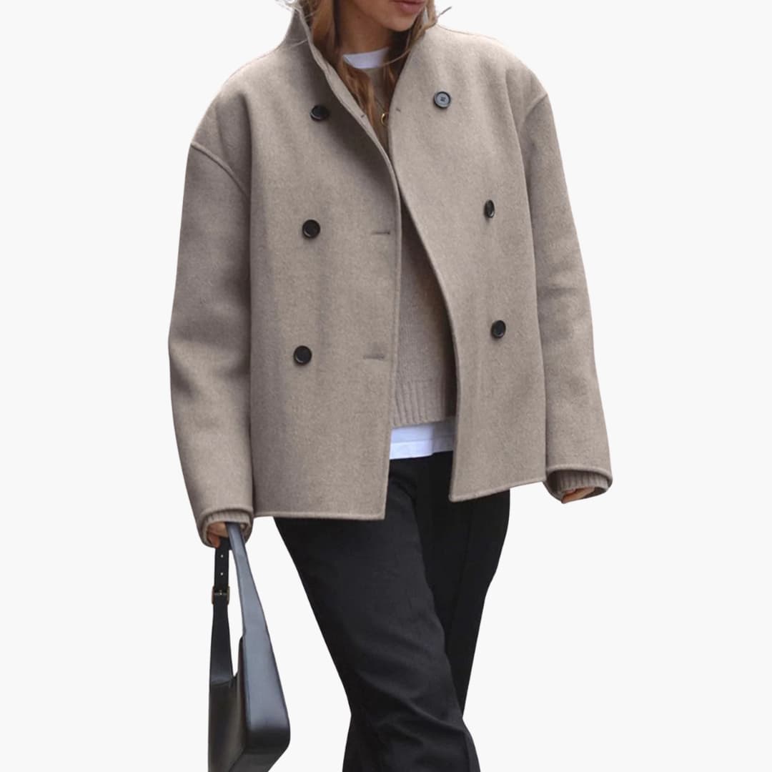 Cappotto Corto Donna Caldo