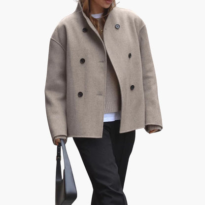 Cappotto Corto Donna Caldo
