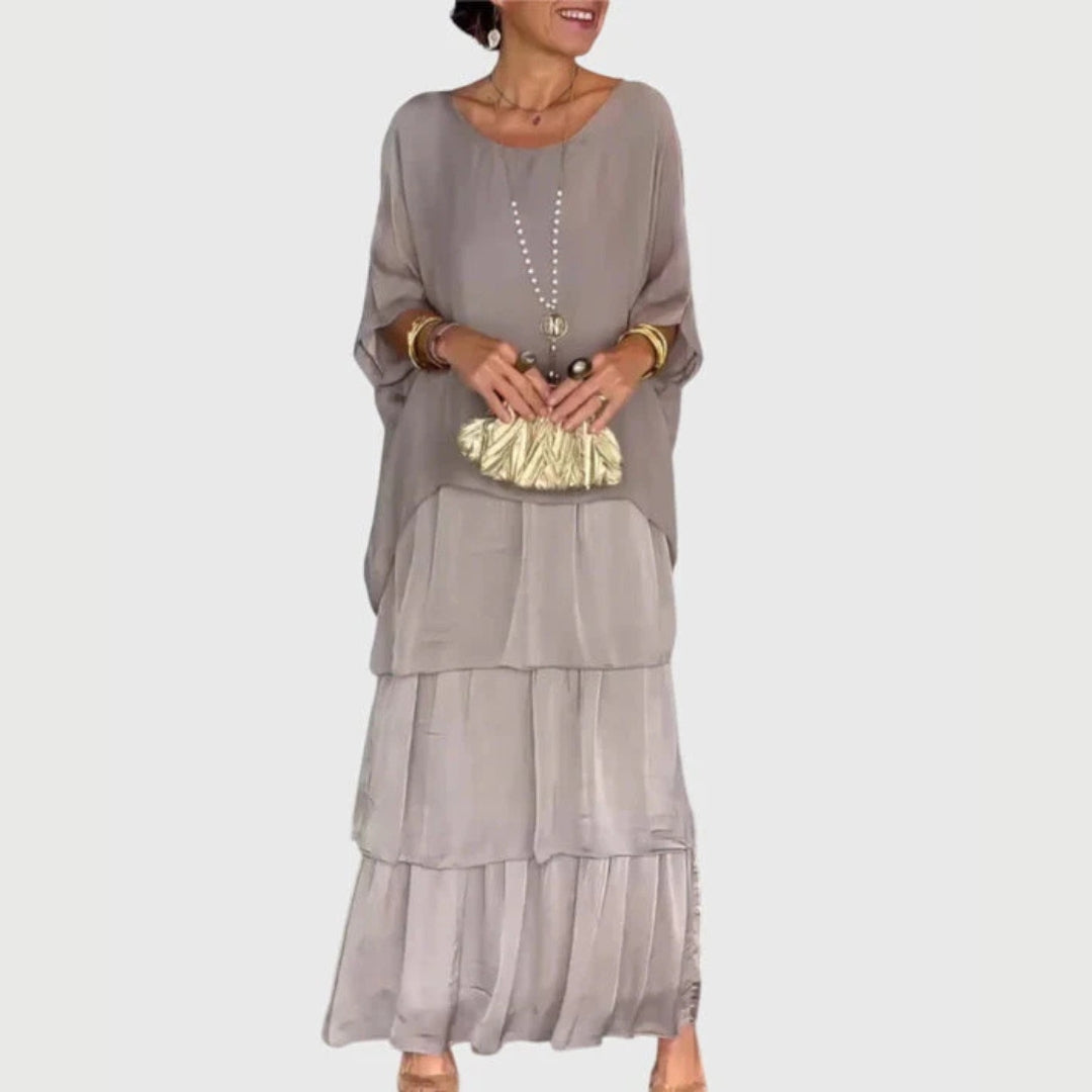 Abito Maxi Donna Boho Strati Shorts