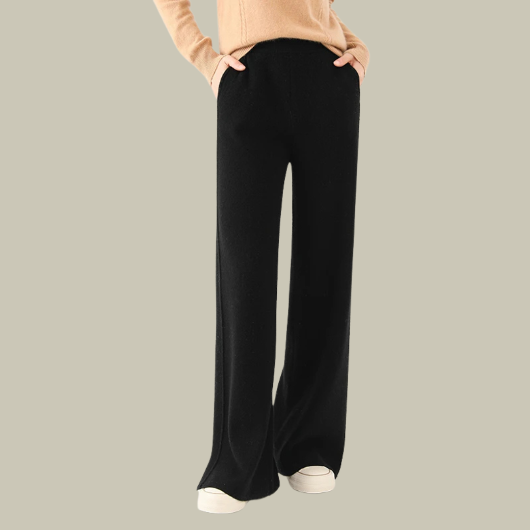 Pantaloni Donna in Maglia Vestibilità Comoda