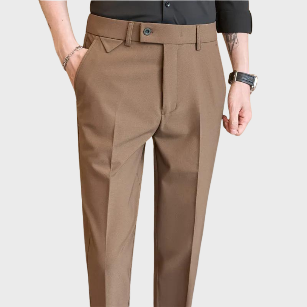 Pantaloni Uomo Slim Fit Eleganti