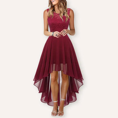 Abito Donna High-Low Elegante Cerimonia