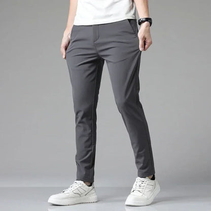 Pantaloni Chino Uomo Business Slim Fit