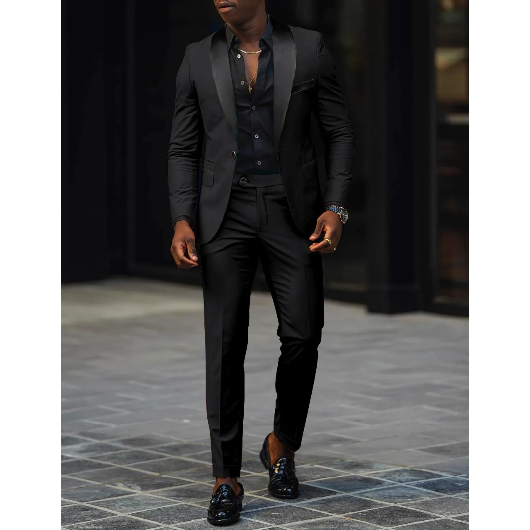 Abito Sposo Uomo Moderno Elegante