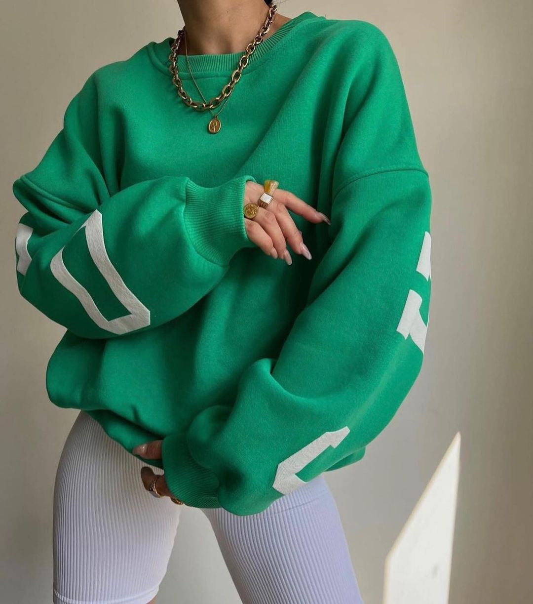 Maglione Donna Vestibilità Ampia Linea Regolare