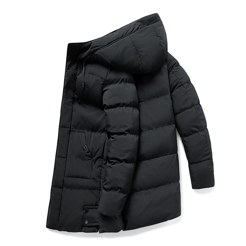 Parka Uomo Impermeabile con Cappuccio Taglio Regular