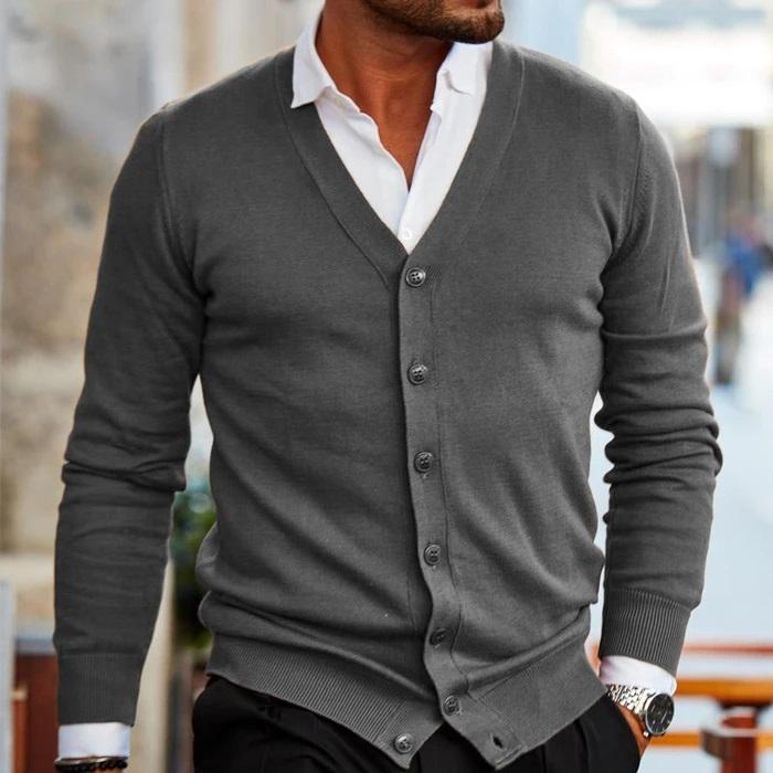 Cardigan Uomo Comfort Stile Classico