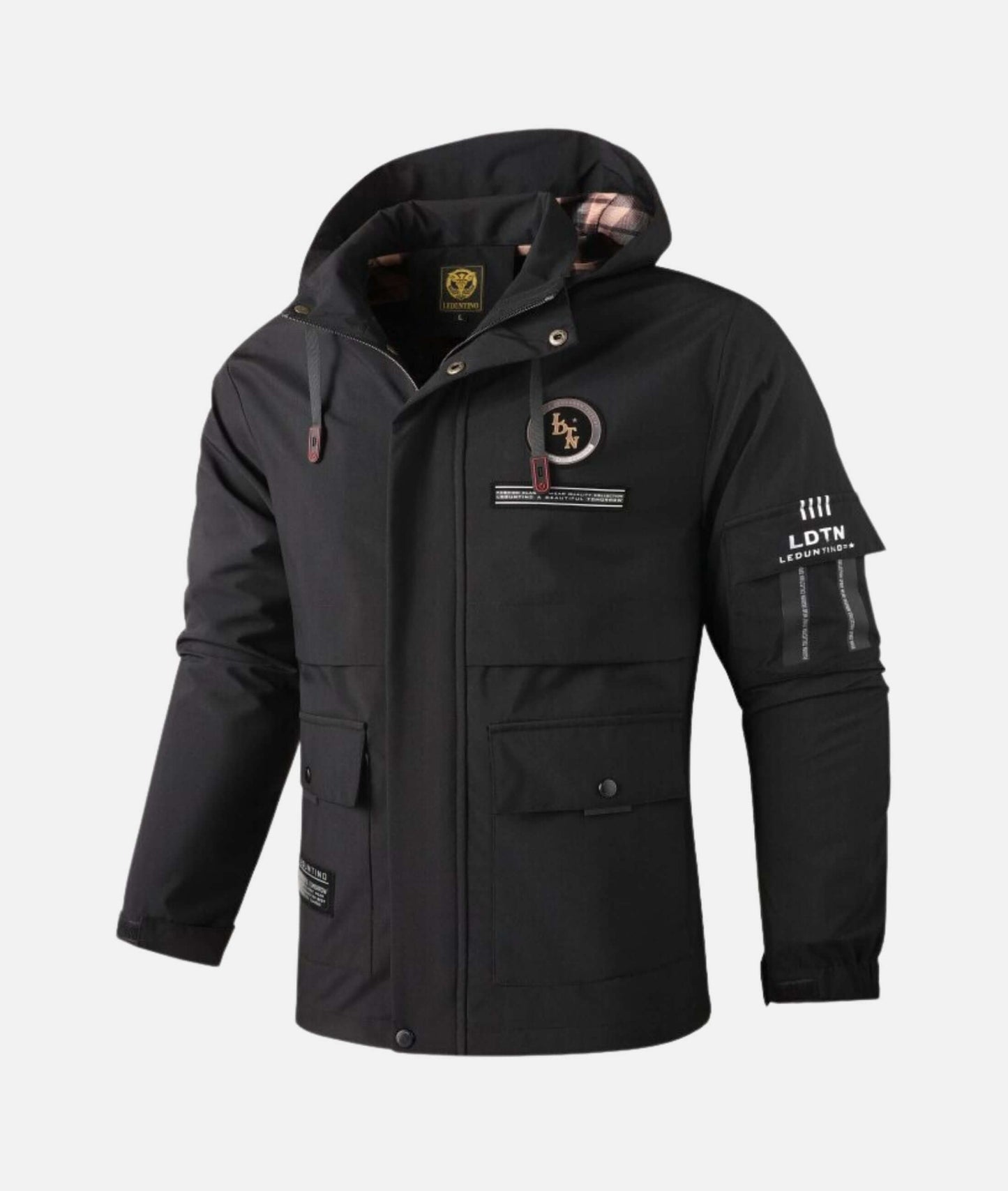 Giacca Uomo Impermeabile con Cappuccio Primavera Autunno - Brentozzi