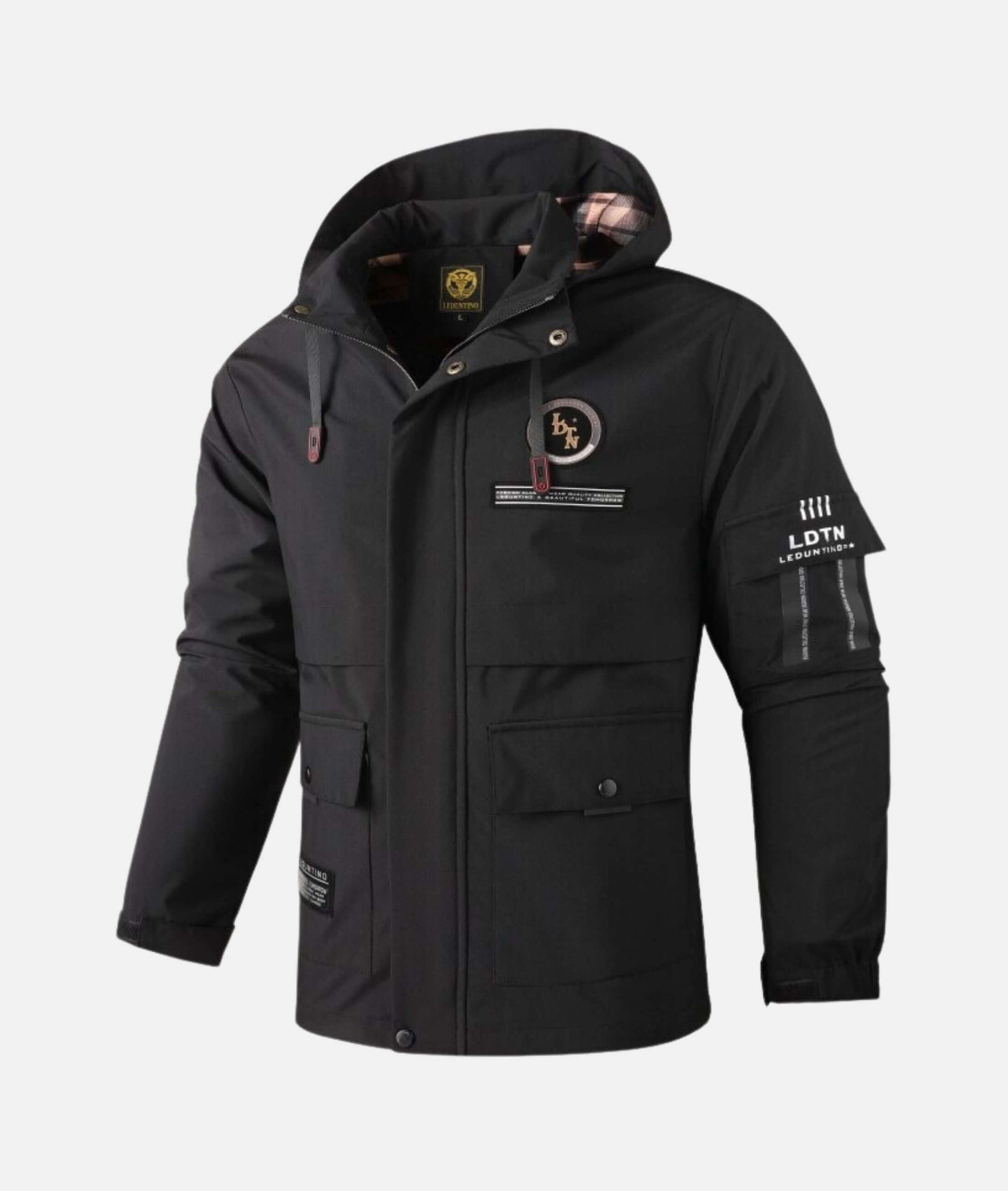 Giacca Uomo Impermeabile con Cappuccio Primavera Autunno - Brentozzi