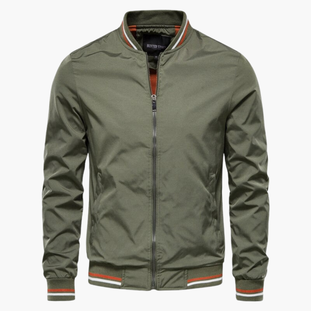 Giacca Bomber Uomo Invernale con Chiusura Zip