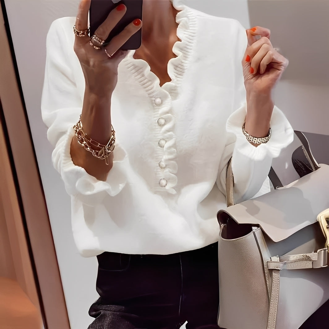 Maglione Donna con Bottoni Stile Elegante - Brentozzi