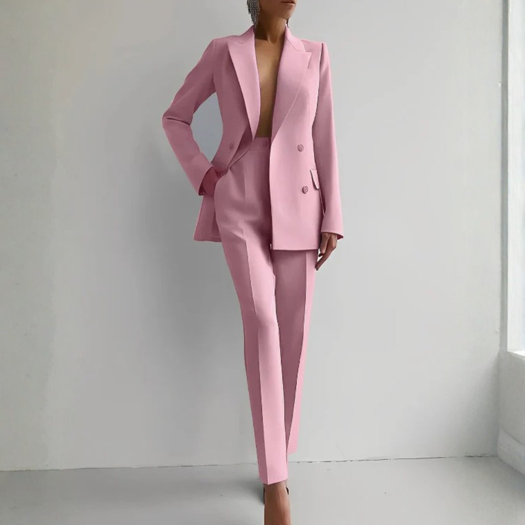 Completo Donna Blazer e Pantaloni Classico Elegante