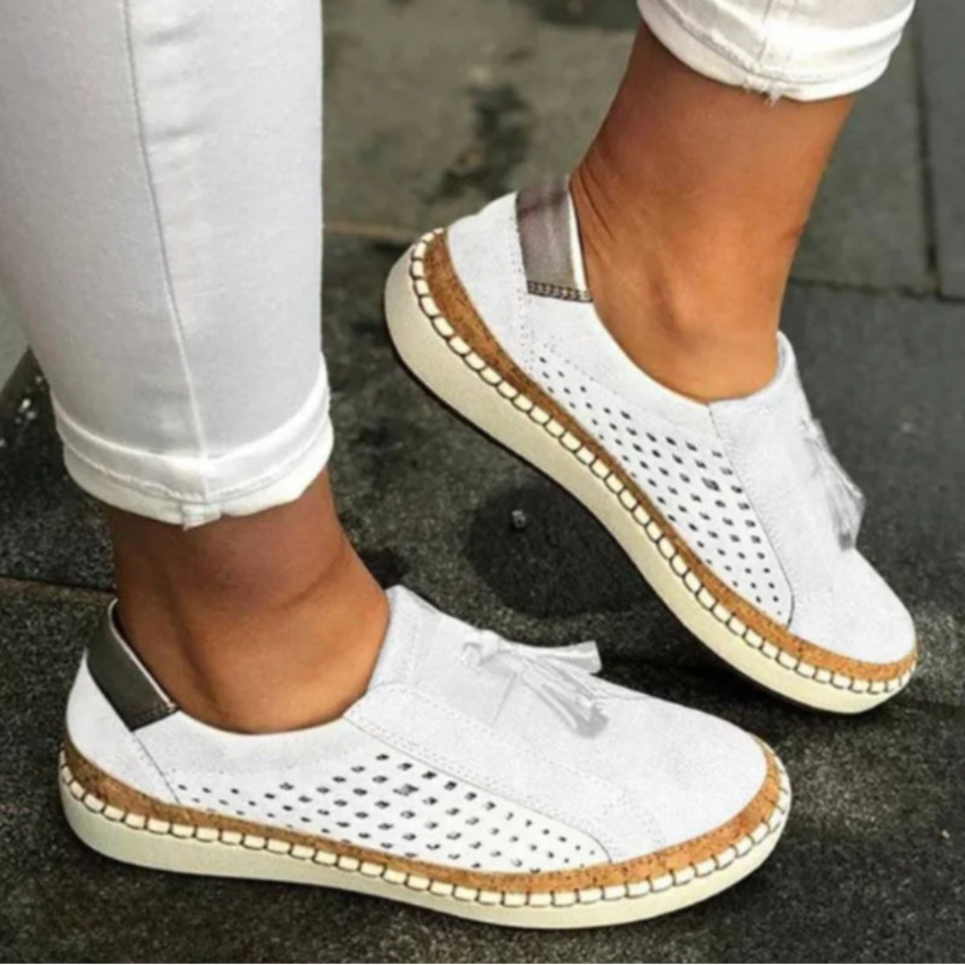 Sneakers Slip-On Donna Casual Forate