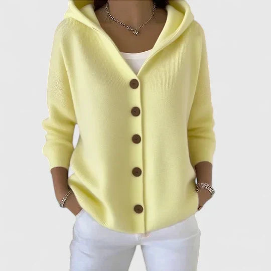 Cardigan Donna Elegante Vestibilità Regular