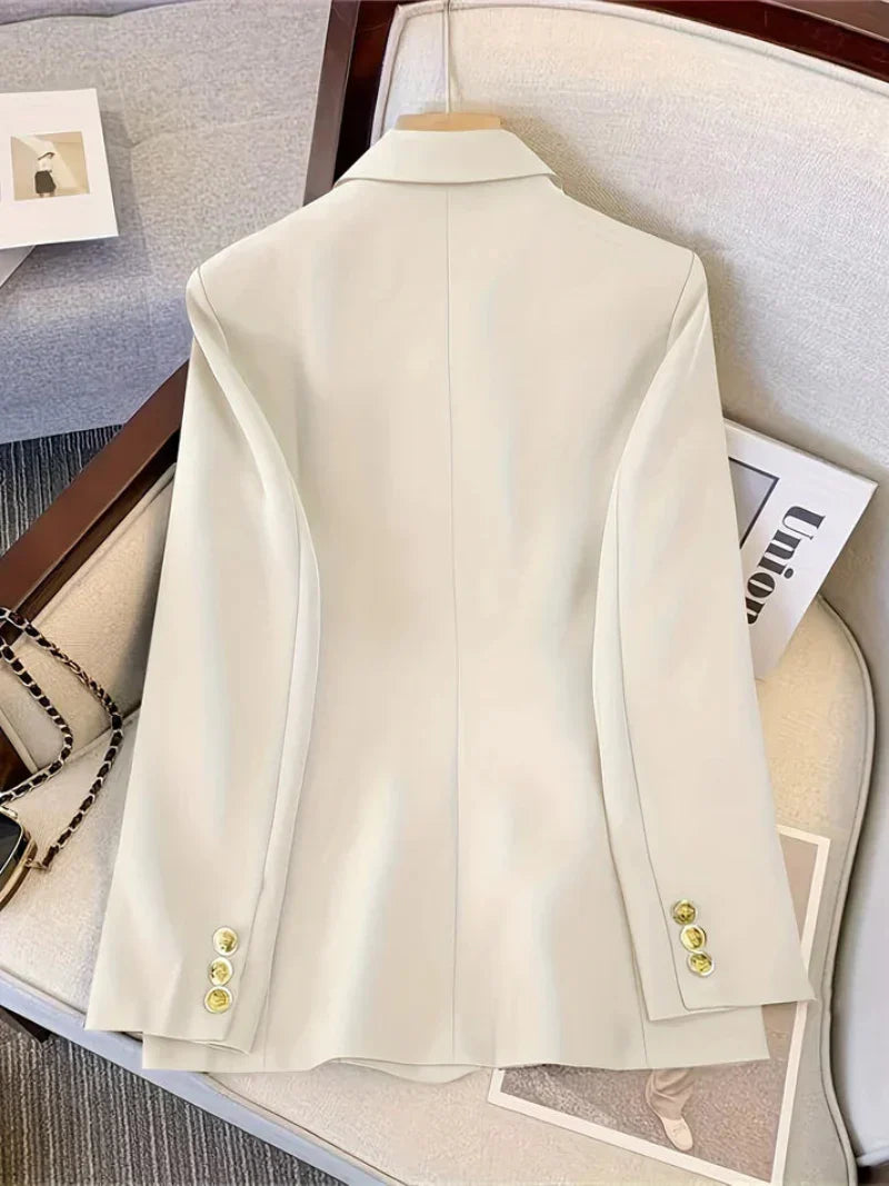 Blazer Donna Slim Fit Bottoni Decorativi