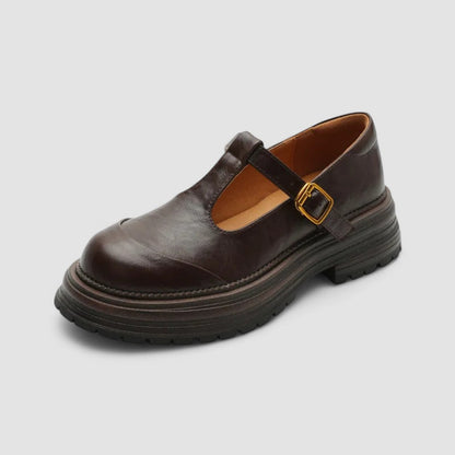 Scarpe Donna Casual Platform con Cinturino a T