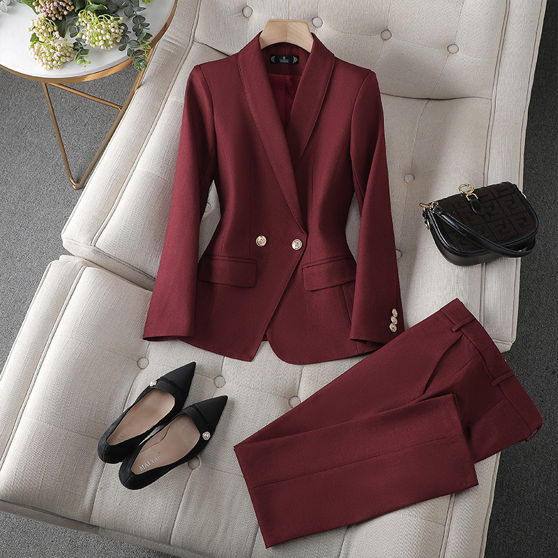 Completo Donna Blazer Sfiancato e Pantaloni Coordinati - Brentozzi