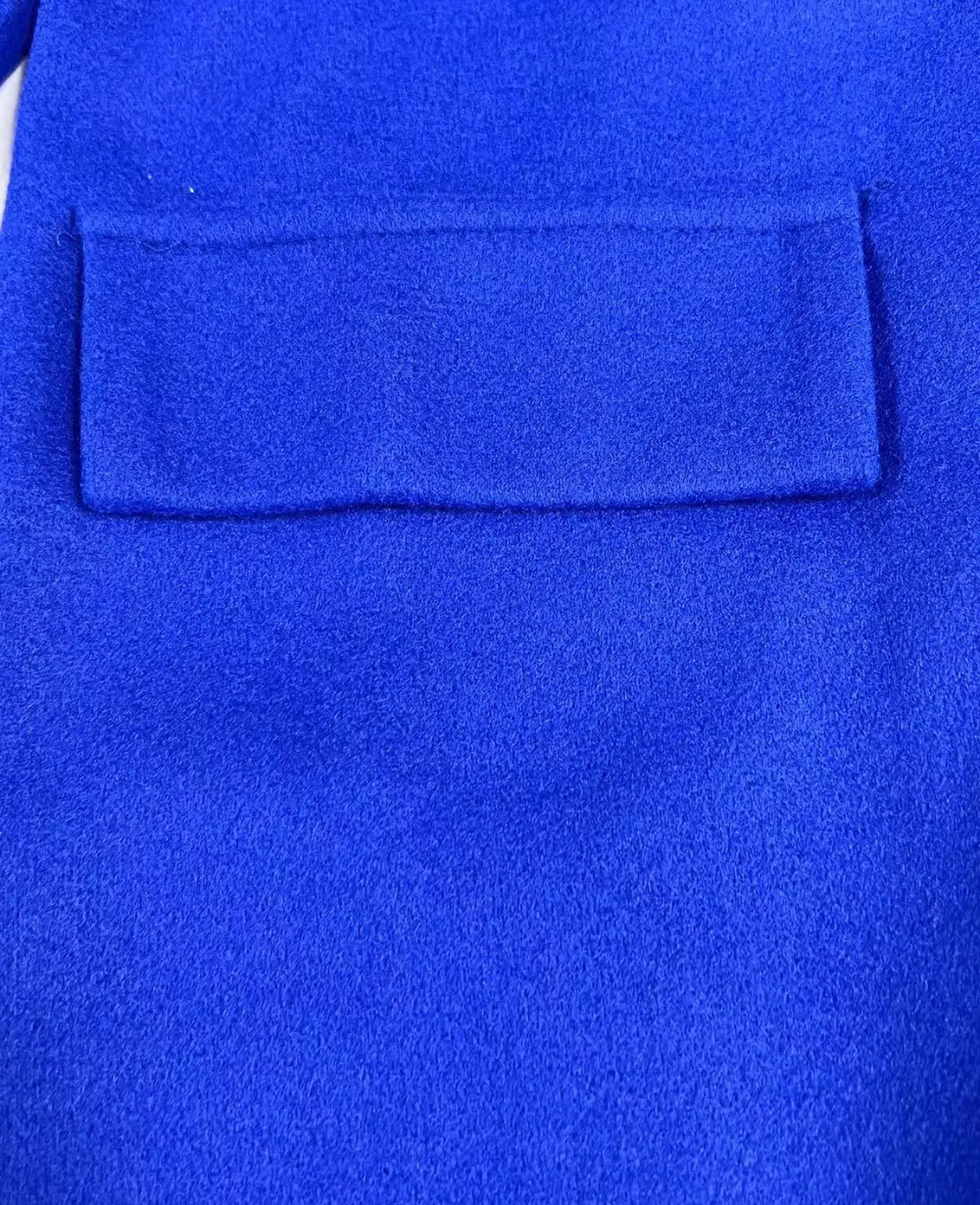 Trenchcoat Donna Elegante in Tessuto Sagomato Manica Lunga