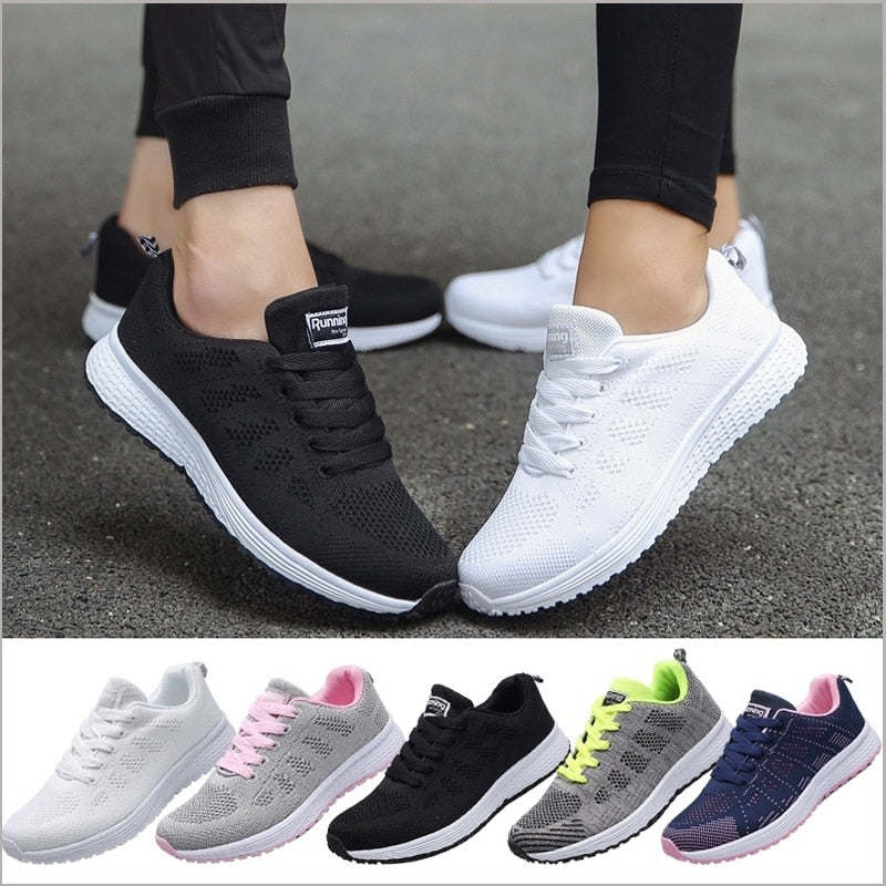 Sneakers Donna Leggere Traspiranti Comfort Scarpe da Passeggio