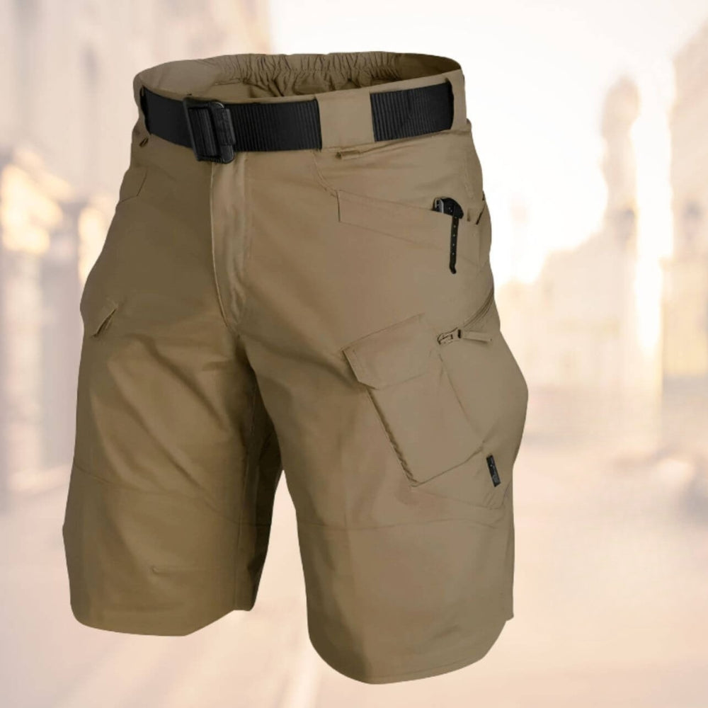 Bermuda Cargo Uomo con Cintura Zip e Tasche