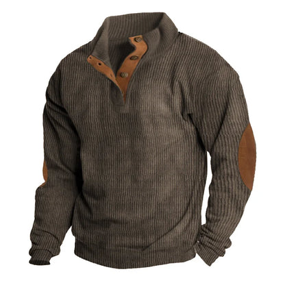 Maglione Uomo Manica Lunga Caldo e Confortevole Autunno Inverno