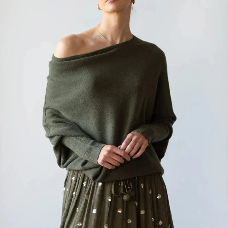 Maglione Donna Classico Moderno Vestibilità Comoda Autunnale