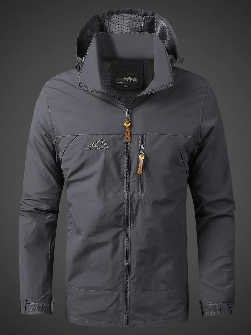 Giacca Uomo Impermeabile e Antivento Regular Fit