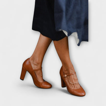 Scarpe Mary Jane Donna Stile Classico Moderno