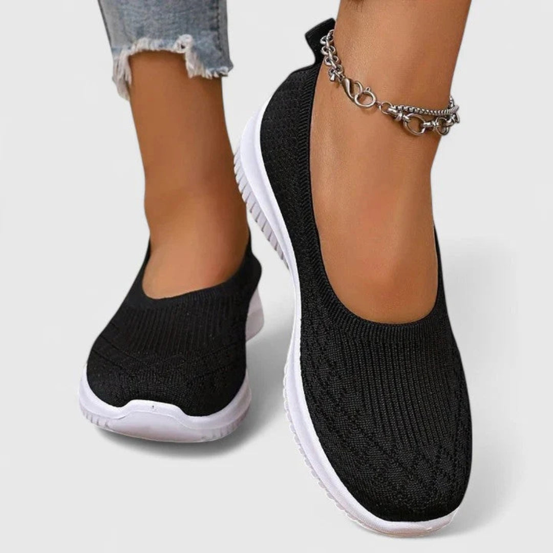 Ballerine Donna Slip-On in Maglia Leggera