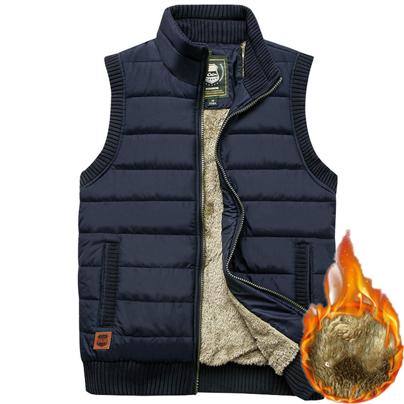 Gilet Uomo in Pile Corto