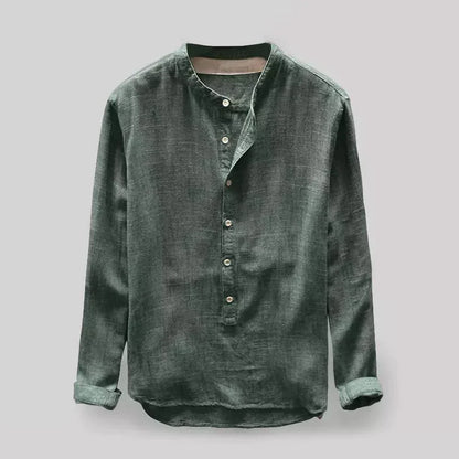 Camicia Oxford Uomo Classica Manica Lunga