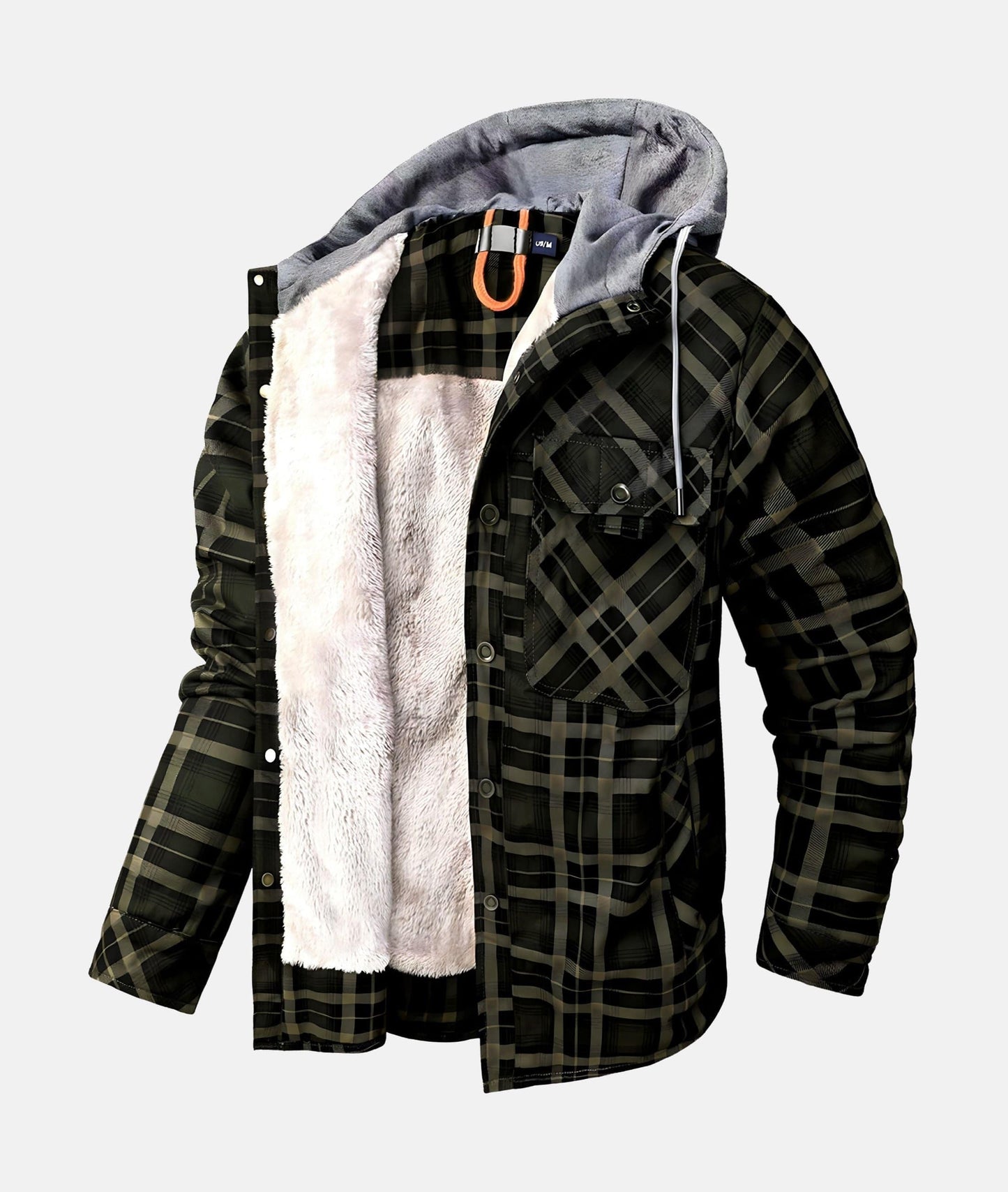 Giacca Uomo Flanella Casual Moderno Invernale