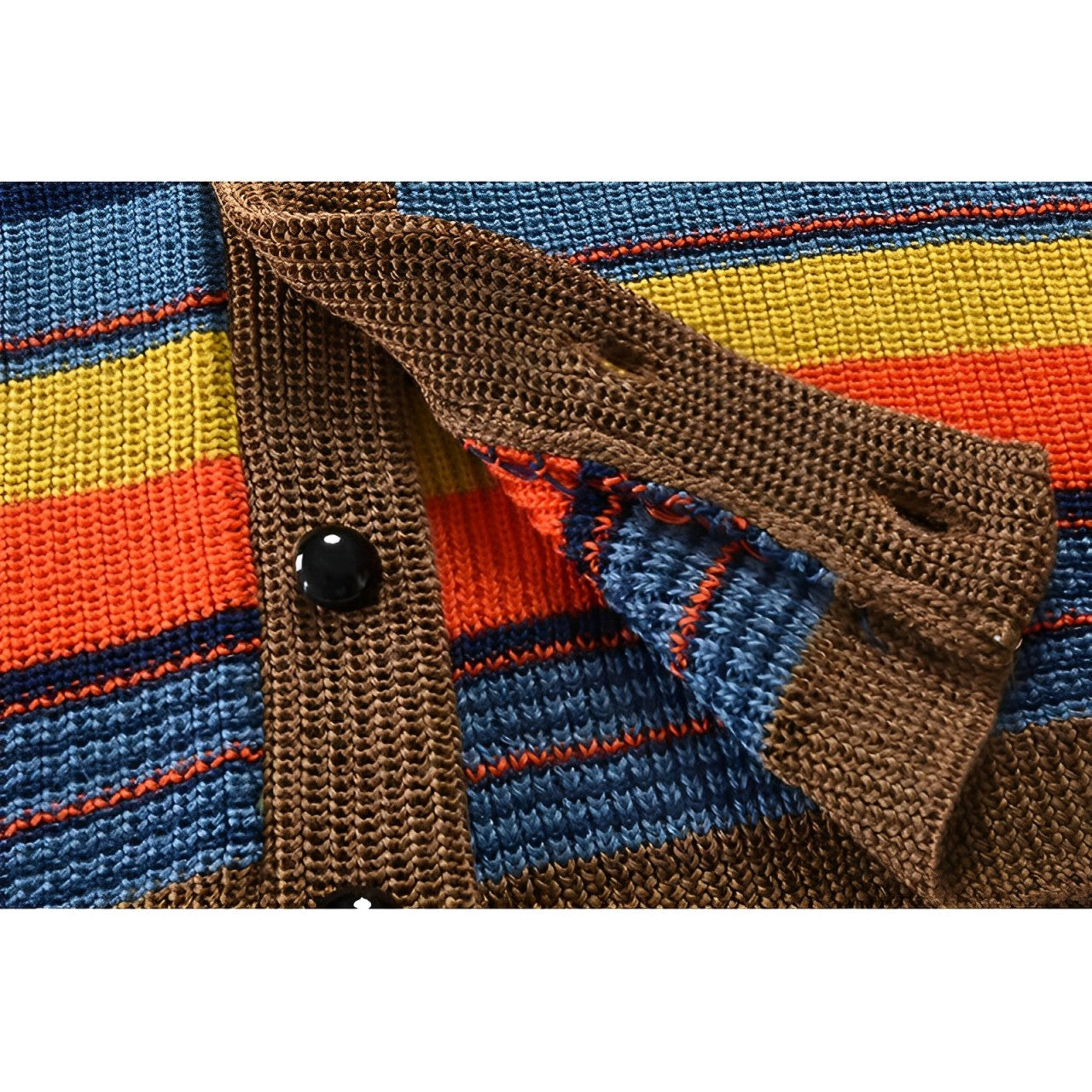 Cardigan Uomo Retro in Maglia Classico