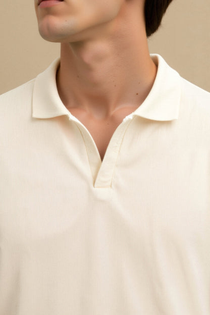 Polo Uomo Elegante Classico Vestibilità Regular