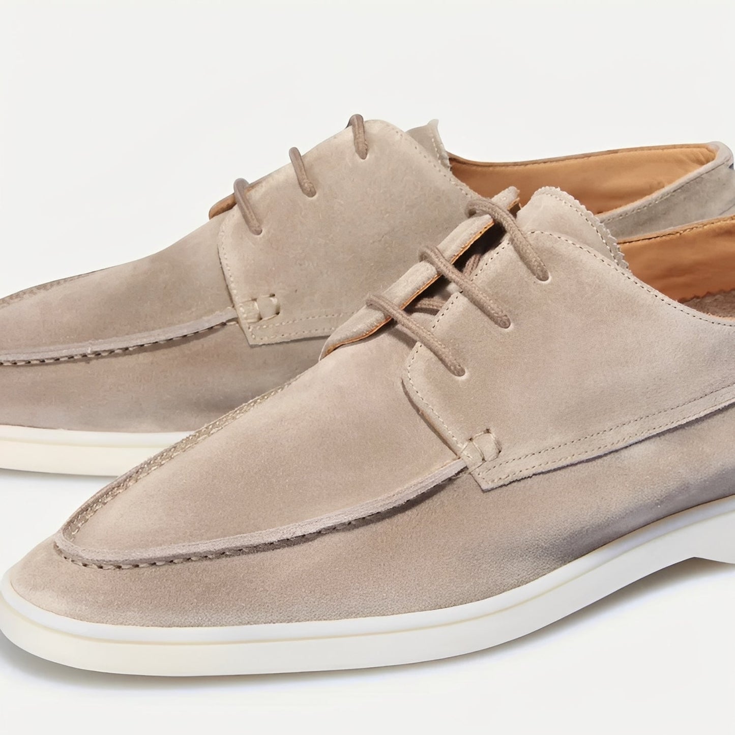 Mocassini Uomo in Pelle Scamosciata Bassa Casual