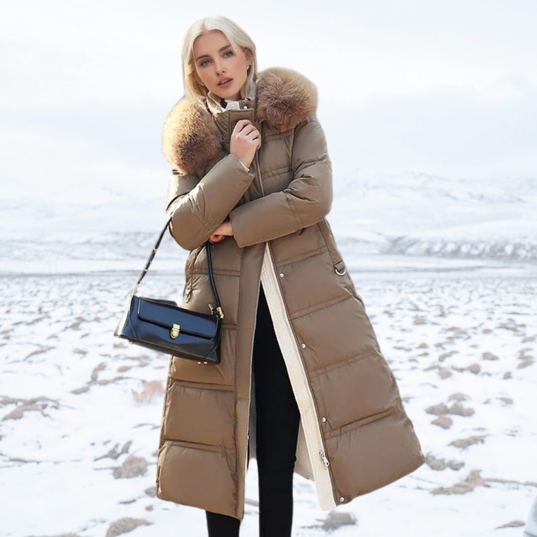 Giacca Invernale Donna Calda Elegante Classica