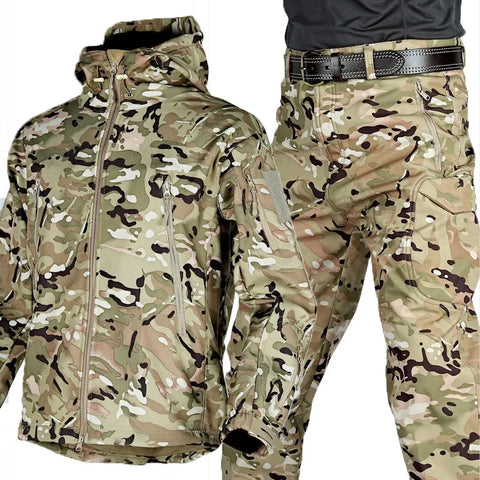 Giacca e Pantaloni Uomo Impermeabili Invernali Funzionali