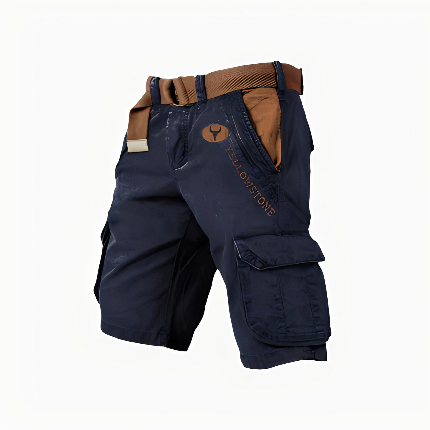 Bermuda Cargo Uomo Comodi Tasche Multiple