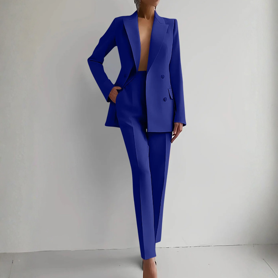Completo Donna Blazer e Pantaloni Classico Elegante