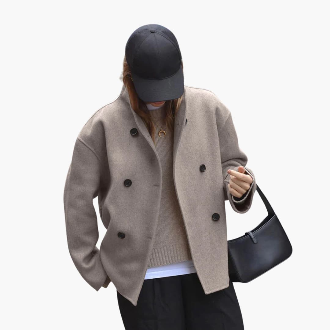 Cappotto Corto Donna Caldo