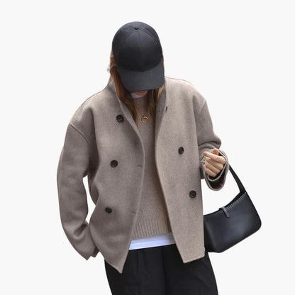 Cappotto Corto Donna Caldo